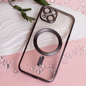 Чехол TFO Color Chrome Mag для iPhone 17 Pro 6.3″ / iPhone 18 Pro 6.3″ — чёрный
