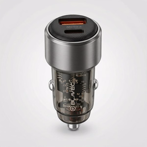 Blavec Car charger BS-05B Nitro - USB + Type C - QC 3.0 18W PD 65W (CCBS05BN-UCB) black