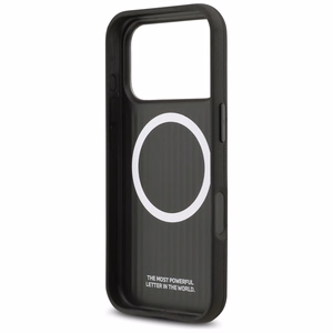 BMW M FW Metal Logo MagSafe Case for iPhone 17 Pro - Black