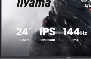 iiyama G-MASTER GB2441HSU-B1 kompiuterio monitorius 60.5 cm (23.8") 1920 x 1080 pikselių Full HD LED juodas
