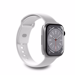 Puro Icon silikoninis dirželis Apple Watch 38/40/41 mm - baltas (2 vnt.)