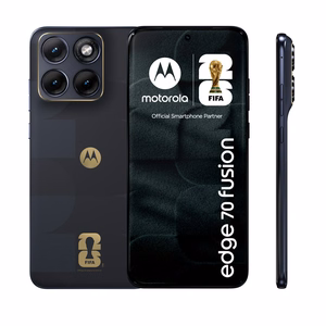 Motorola edge 70 fusion FIFA Edition 17,2 cm (6.78") Dviguba SIM jungtis Android 16.0 5G C tipo USB 8 GB 256 GB 5200 mAh Juoda