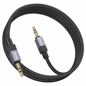 Audio adapteris Hoco UPA32 3,5mm į 3,5mm (p-p) juodas