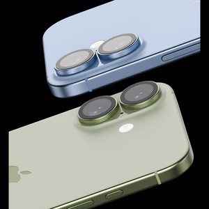 Benks grūdintas stiklas Glass Warrior Lens Protector kamerai iPhone 17 (2 lęšiai) žalias
