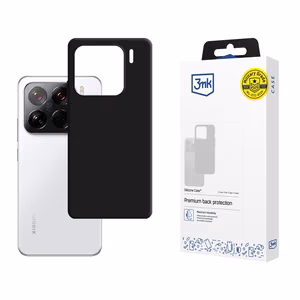 3mk Silicone Case for Xiaomi 15 - black