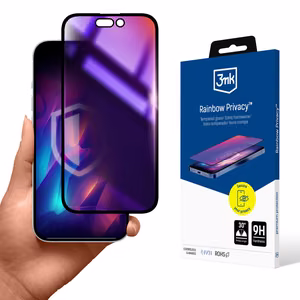 3mk Rainbow Privacy Закалённое стекло для Apple iPhone 14 Pro