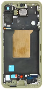 LCD экран Samsung A556 A55 5G с тачскрином и рамкой Awesome Lemon Оригинал (сервисная упаковка)