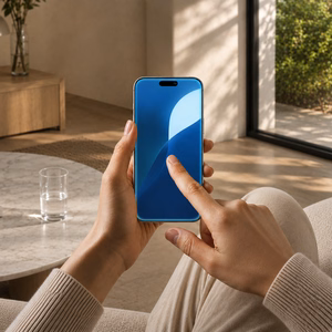AmazingThing Titan Vision 7 grūdintas stiklas iPhone 17 Pro