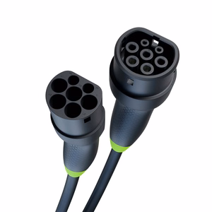 Green Cell EVKABGC04 elektromobilių įkrovimo kabelis Juoda Type 1 Type 2 3 7 m