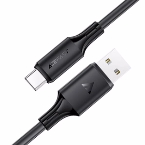 USB laidas Acefast C17-04 USB-A į USB-C 1.2m juodas