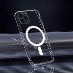 TFO Anti Shock 1,5 mm Mag dėklas, skirtas iPhone 17 Pro 6,3″ / iPhone 18 Pro 6,3″, su kameros apsauga – skaidrus ir baltas