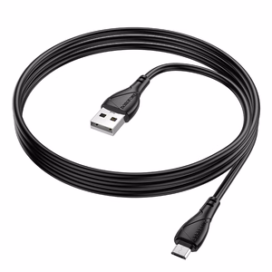 Borofone Kabelis BX121 Energija - USB į Micro USB - 2,4A 1 metras - juodas