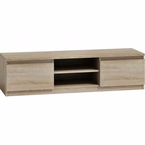 Top E Shop RTV 140 – TV stand with 2 shelves, Sonoma oak
