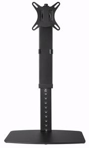 Gembird MS-D1ST-02 Reguliuojamo aukščio monitoriaus stovas, 17–32 colių, juodas