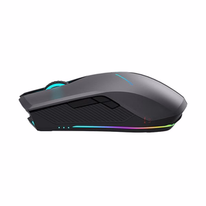 Machenike M721 belaidė žaidimų pelė, 10000 DPI, su RGB apšvietimu, juoda