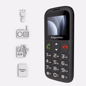 Kruger&Matz Simple 923 GSM phone for seniors