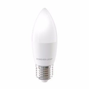 Forever Light LED lemputė E27 C37 7.2W 840lm 3000K, E klasė