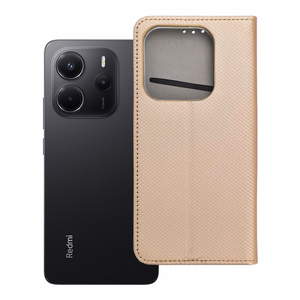 Flip case for Xiaomi Redmi NOTE 14 5G Smart Case Book gold