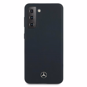 Dėklas telefonui Mercedes Silikoninis Line dėklas Samsung Galaxy S21+ mėlynas