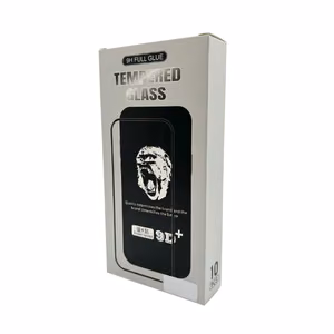Tempered glass 9D Gorilla Apple iPhone 17 Pro Max black (set of 10)