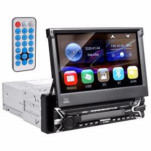 Audiocore AC9100 radijo imtuvas Automobilis Skaitmeninis Juoda, Raudona