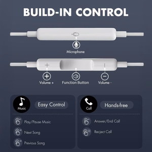Tech-Protect Ultraboost Core G2 USB-C ausinės - juodos