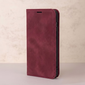 Smart Suede dėklas, skirtas Google Pixel 11 / 11 Pro, bordo