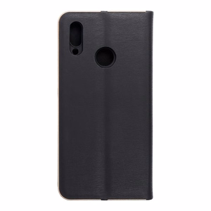 Флип-чехол для Huawei P SMART 2019 Luna Book Gold чёрный