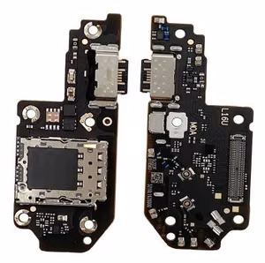 Flex Xiaomi Poco X4 GT 5G with charging connector and microphone, SIM card contact original (service pack)