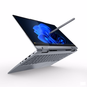 Lenovo ThinkBook 14 2-in-1 G5 IAU Intel Core Ultra 5 225U hibridinis (2-in-1) 35.6 cm (14") jutiklinis ekranas WUXGA 16 GB DDR5-SDRAM 512 GB SSD Wi-Fi 6E (802.11ax) Windows 11 Pro anglų pilkas