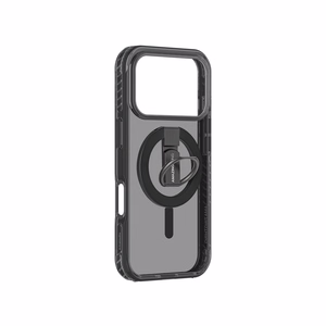 AmazingThing Titan Pro Grip Ring rinkinys dėklas telefonui iPhone 17 Pro, suderinamas su MagSafe - juodas