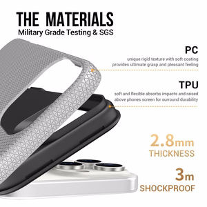 Чехол Perfectionists Triangle Mag для iPhone 12 Pro Max серебристый