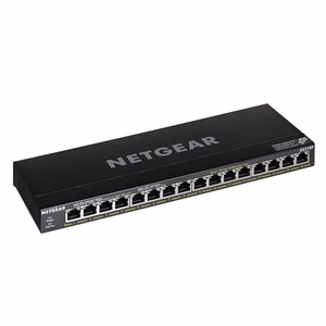NETGEAR GS316P Ne-valdomas Gigabit Ethernet (10/100/1000) Maitinimas per Eternetą (PoE) Juoda