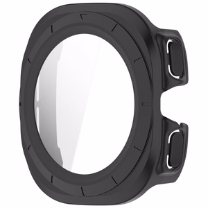 Tech-Protect Defense 2-Pack dėklas, skirtas Samsung Galaxy Watch Ultra 47mm – skaidrus ir matinis juodas