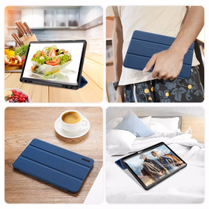 Case Dux Ducis Domo Samsung X400/X406 Tab S10 Lite/X520/X526 Tab S10 FE/X510/X516 Tab S9 FE dark blue