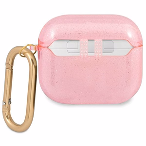 Guess GUA3UCG4GP Glitter Collection case for AirPods 3, pink
