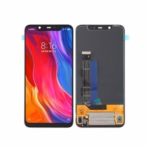 Telefono LCD ekranas su lietimo stiklu Xiaomi Mi 8, juodas