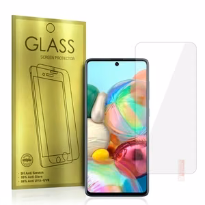 Закалённое стекло Gold для Samsung Galaxy A71