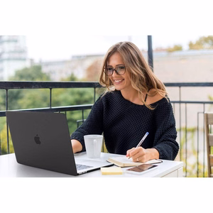 Tech-Protect SmartShell dėklas MacBook Air 13" M2 / M3 / 2022-2024 - matinė