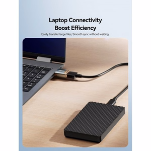 Adapteris Essager HuntUM, pilkas (USB-A lizdas–MicroUSB kištukas)