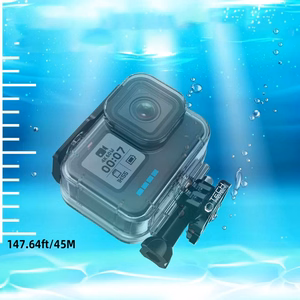Tech-Protect GA200 atsparus vandeniui dėklas GoPro Hero 9 / 10 / 11 / 12 - skaidrus