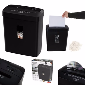Adler AD 1037 Document Shredder Black