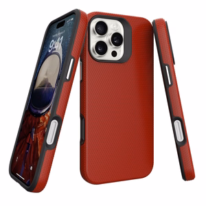 Dėklas Perfectionists Triangle Mag Case Apple iPhone 13 Pro Max raudonas