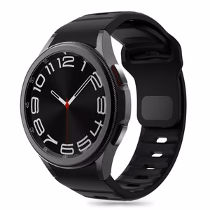 TECH-PROTECT SILICONE LINE SAMSUNG GALAXY WATCH 4 / 5 / 5 PRO / 6 / 7 / FE JUODAS
