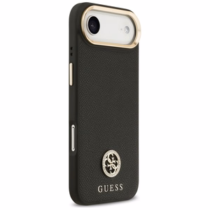 Guess Grūdėtas Strass Logotipas Magnetinis dėklas telefonui iPhone Air - juodas