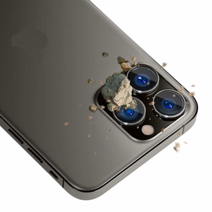 Закалённое стекло для камеры 3mk Lens Pro Apple iPhone 15 Pro чёрный
