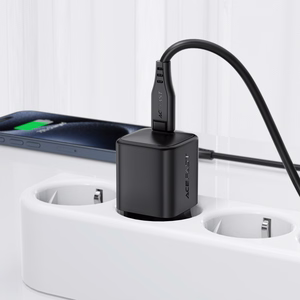 Įkroviklis Acefast A117 20W GaN USB-C juodas