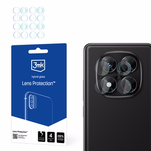 Hybrid Glass for Camera Lens 3mk Lens Protection for Xiaomi Redmi Note 14 Pro 4G