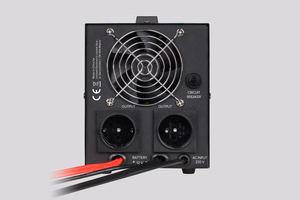 Rebel POWER-500 emergency power supply, pure sine wave inverter with charging, 12 V / 230 V, 500 VA / 300 W