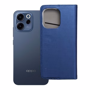 Флип-чехол Oppo Reno 15 Smart Case Book темно-синий